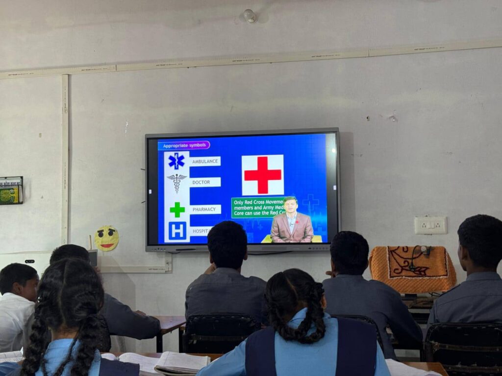 First Aid by Red Cross Society