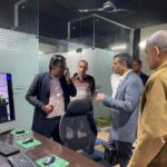 Visit of Shri Mahendra Kumar to Uttarakhand Virtual Studio